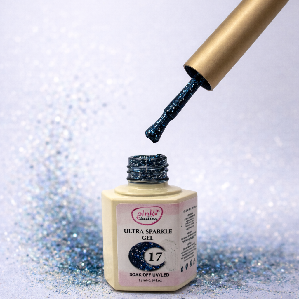 Glitter Collection Color 17 - Azul Petróleo
