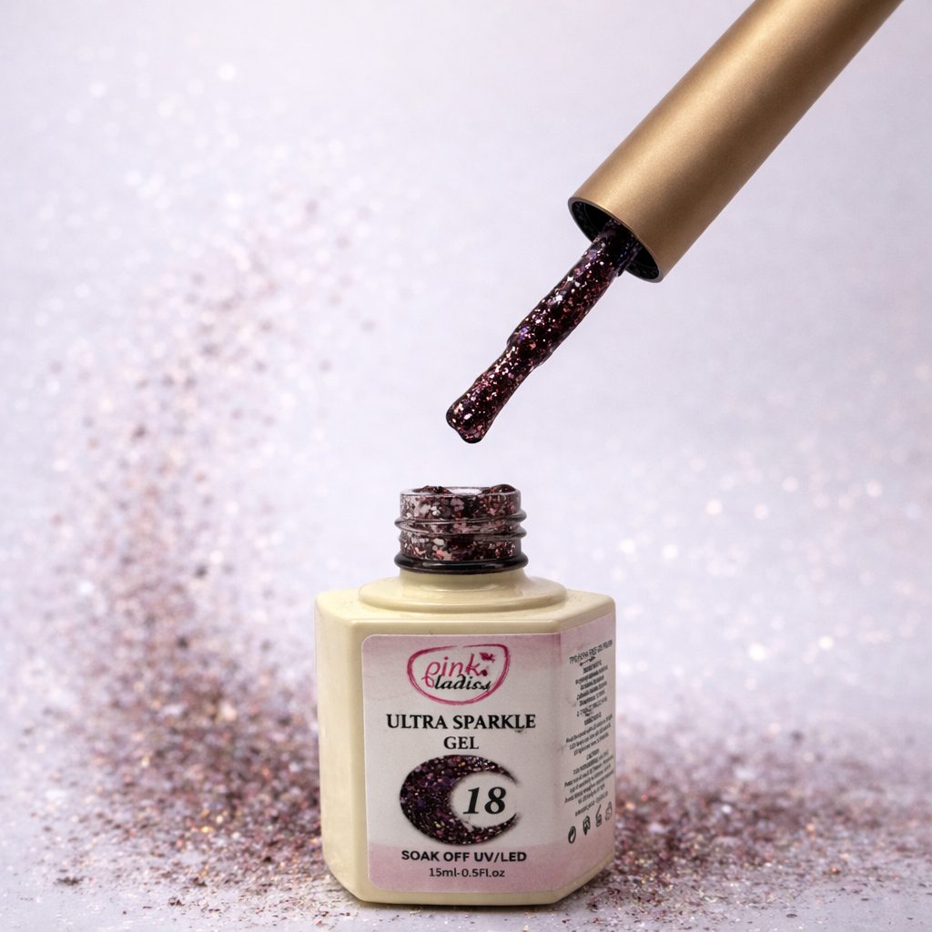 Glitter Collection Color 18 - Borgoña