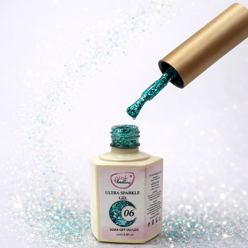 Glitter Collection Color 06 - Verde Agua