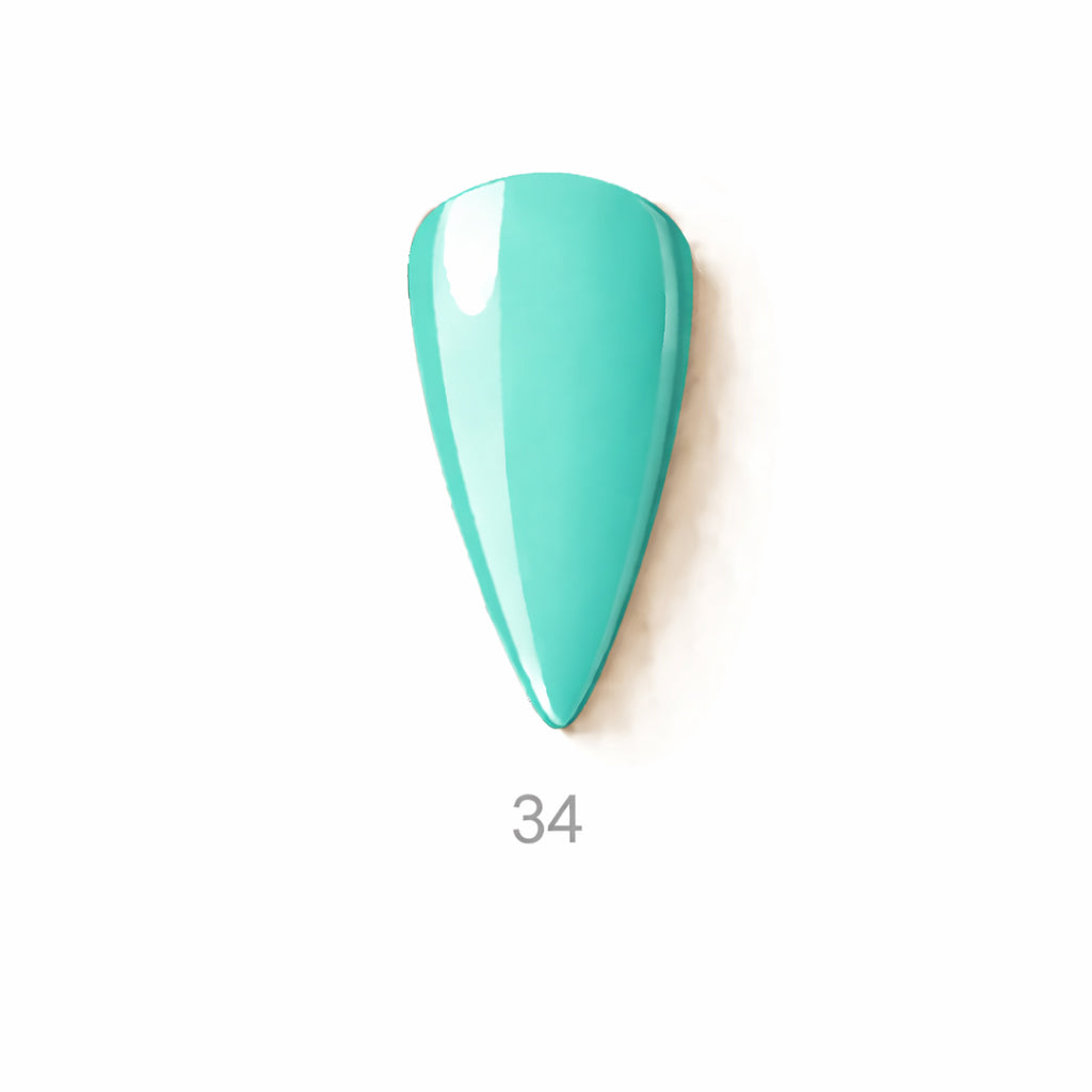 Summer Collection Color 34 - Verde Agua Claro
