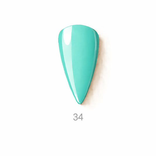 Summer Collection Color 34 - Verde Agua Claro