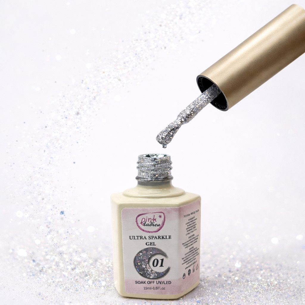 Glitter Collection Color 01 - Plata