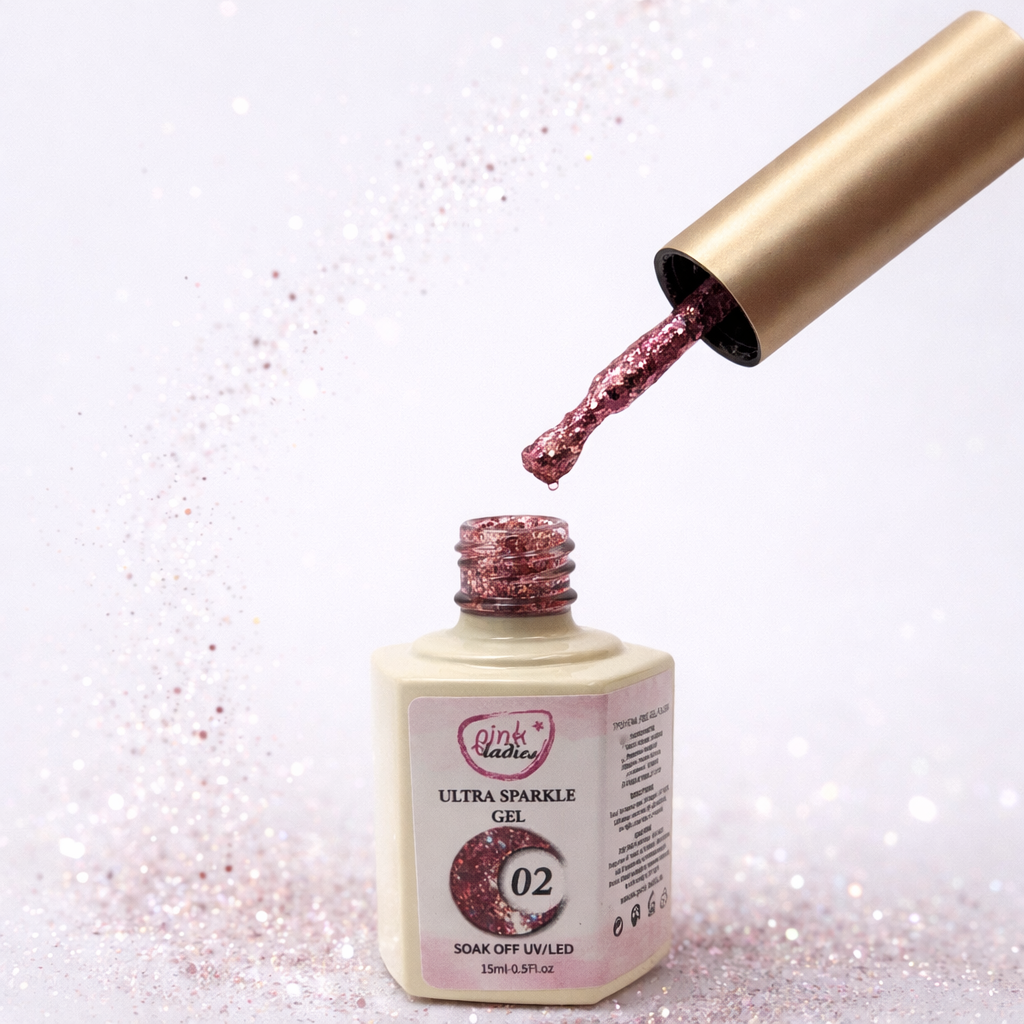 Glitter Collection Color 02 - Rosa Claro