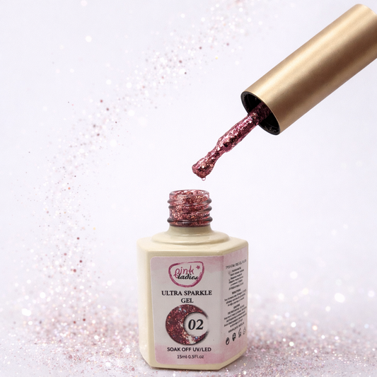 Glitter Collection Color 02 - Rosa Claro