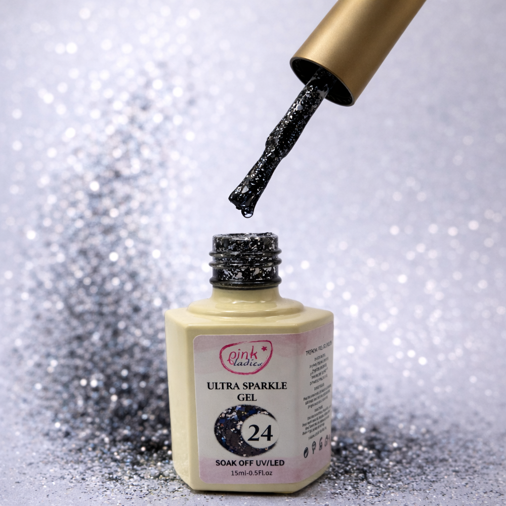 Glitter Collection Color 24 - Gris Grafito
