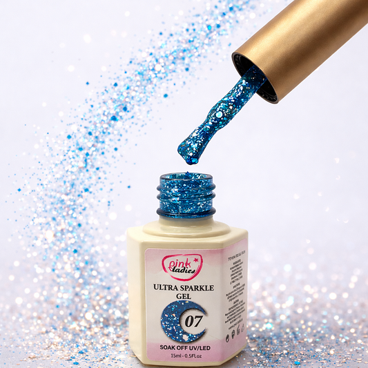 Glitter Collection Color 07 - Azul Turquesa