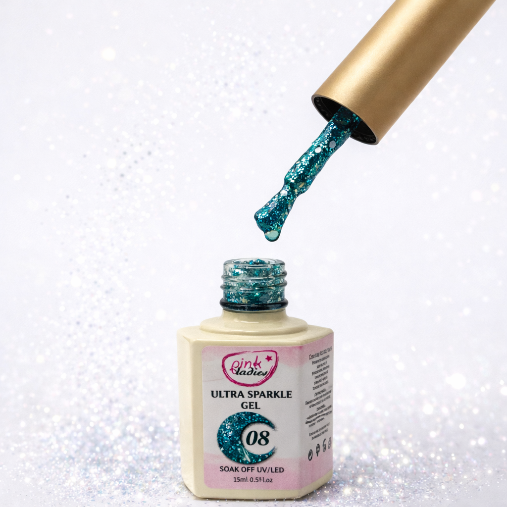 Glitter Collection Color 08 - Azul Aqua